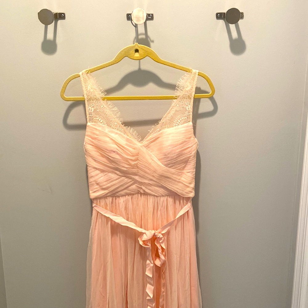 Anthropologie bridesmaid dress